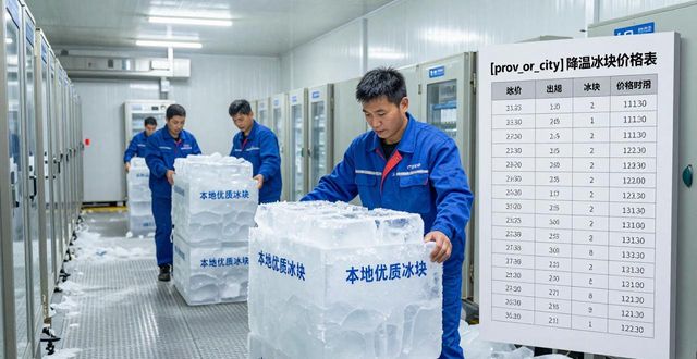 深圳宝安降温冰块多少钱一吨？本地制冰厂报价来了