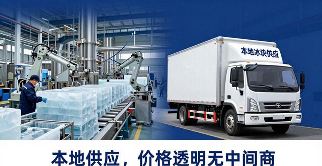 工业冰块选深圳宝安本地供应，价格透明无中间商