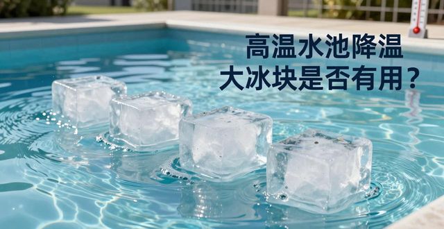 深圳宝安高温水池降温大冰块，到底管不管用？
